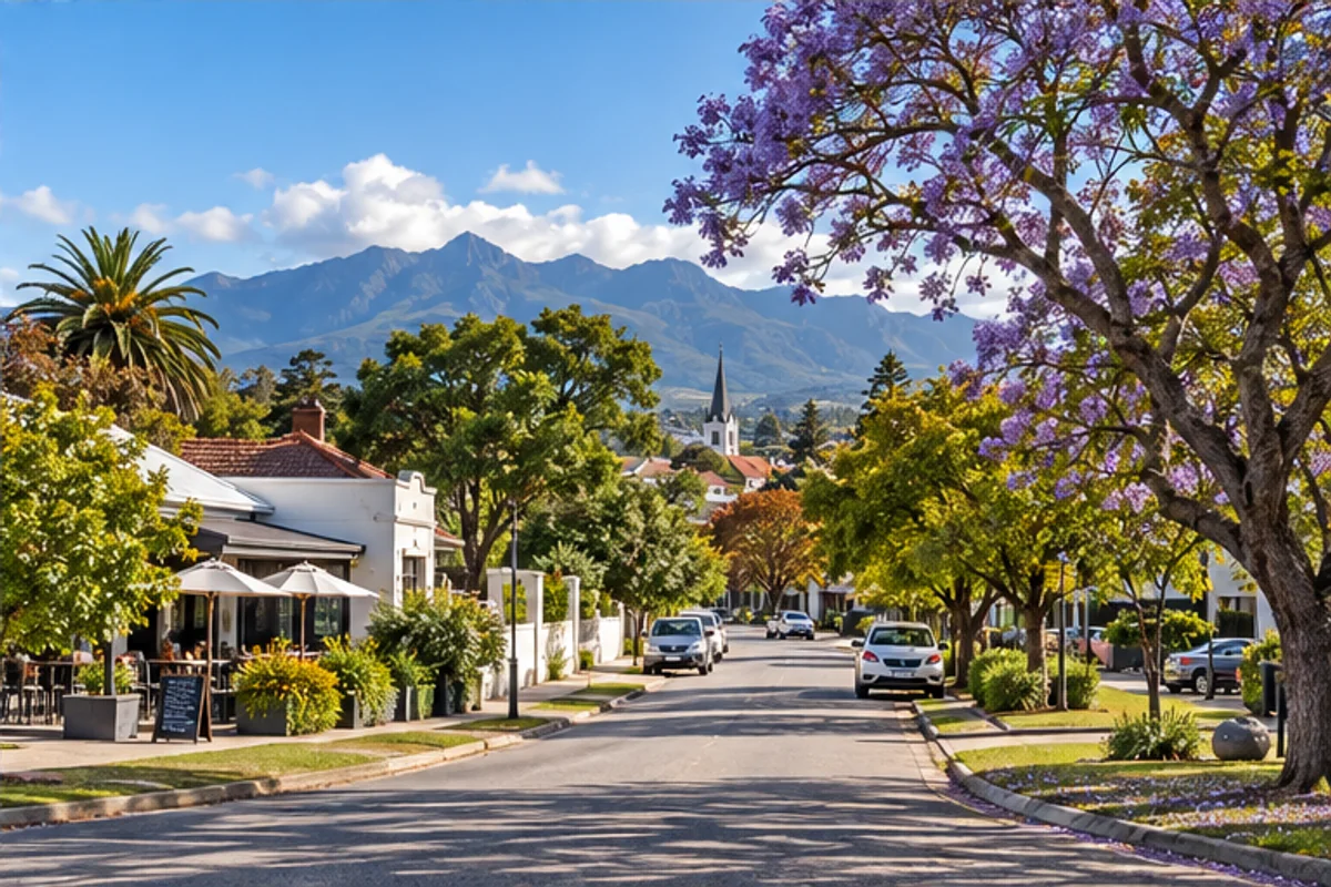 Landscape and properties in George South, George