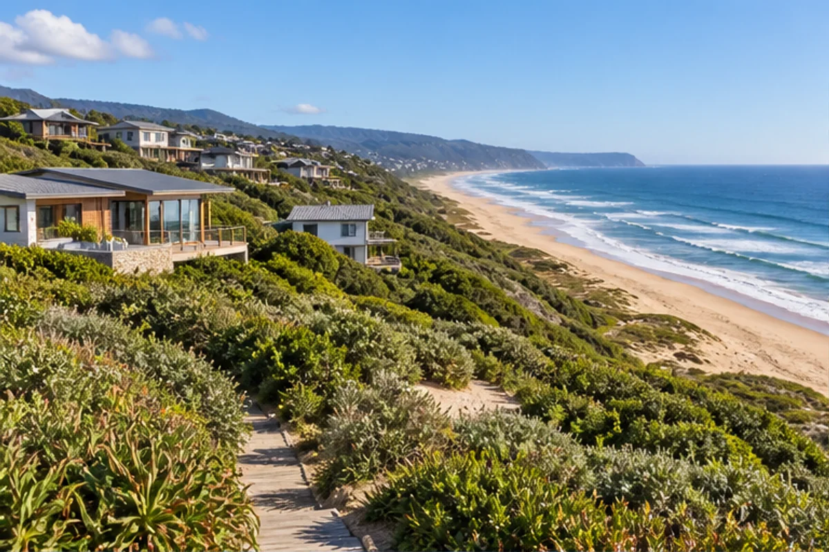 Landscape and properties in The Dunes, Wilderness