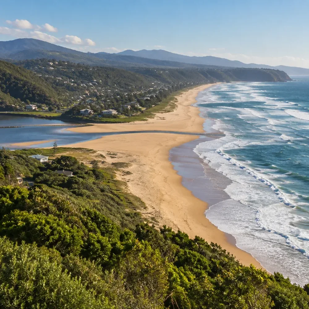 Homes and local landscape in Wilderness